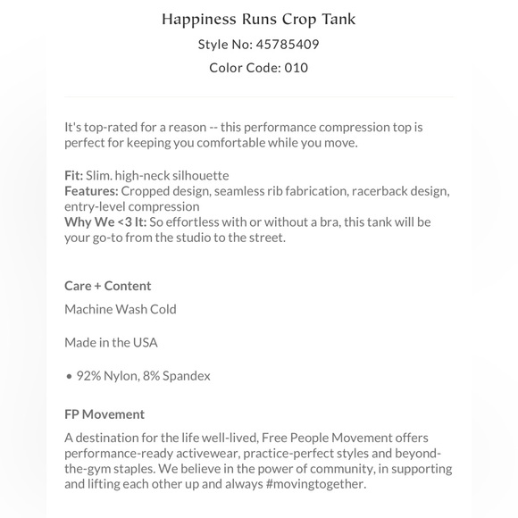 SOLDFree People Happiness Runs Crop & Prajna Shorts SET - Picture 16 of 16